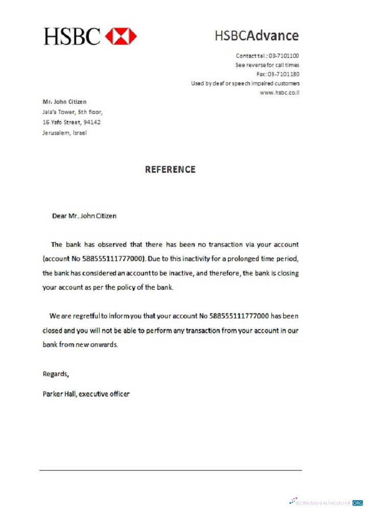 Download Israel HSBC closure reference Photoshop template